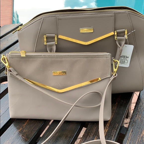 Joy &IMAN Handbags - Joy & Inman Leather Handbag
